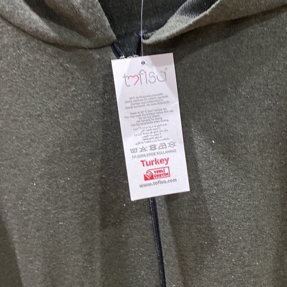 💕 Tofisa Turkish zip up Islamic Muslim outerwear NWT $40 💕 - Picture 7 of 10